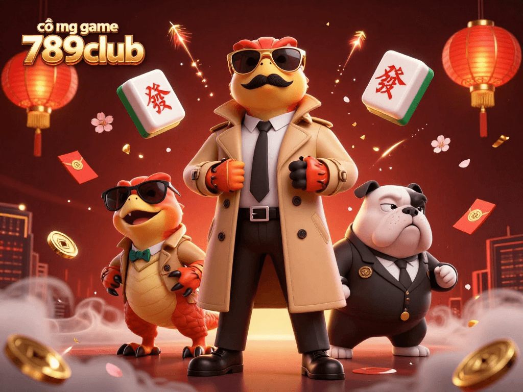 Join the exciting world of the cổng game 789club as raptors try to enter a VIP casino lounge.