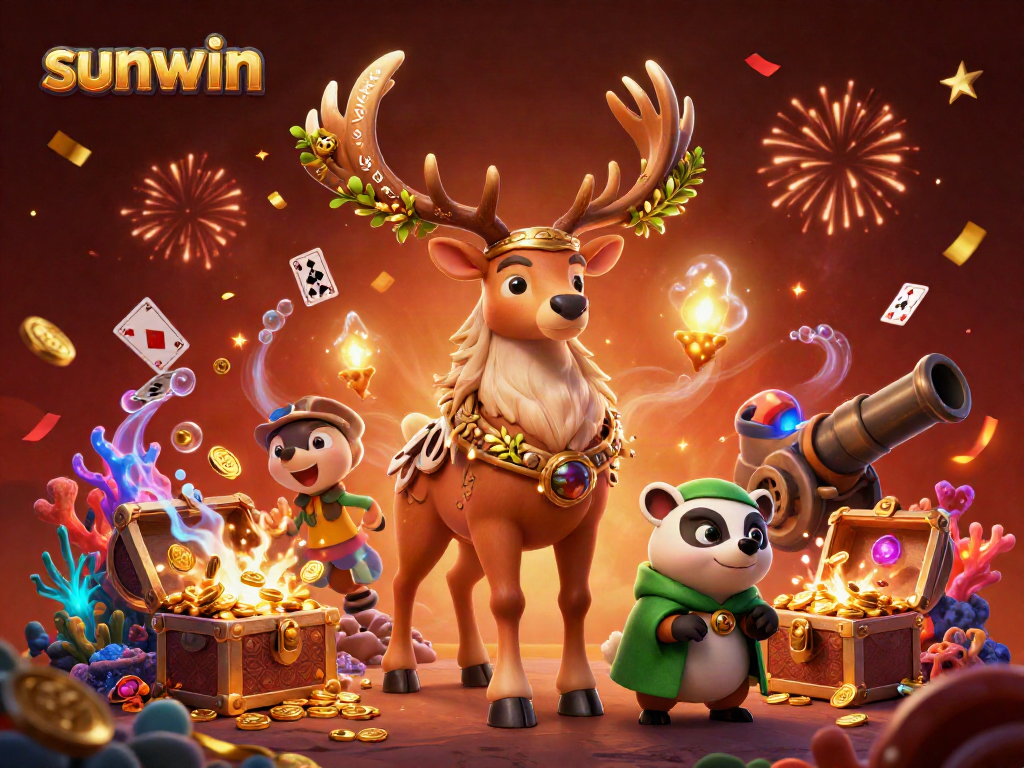 Engage in thrilling games at sunwin with rich visuals of adventures and rewards.
