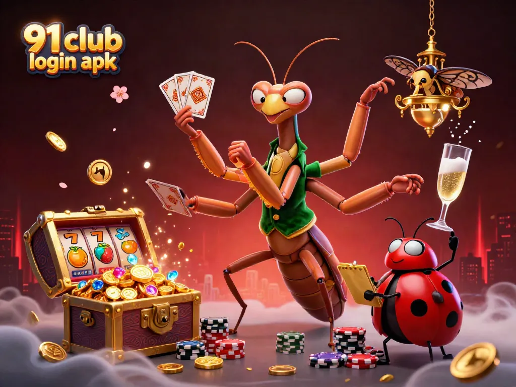 Get ready to win with the 91 club login apk in this vibrant gaming scene filled with excitement and dynamic elements.