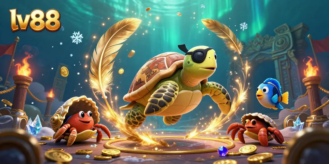 Engage with lv88’s thrilling underwater casino adventure featuring vibrant characters and dynamic gambling elements.