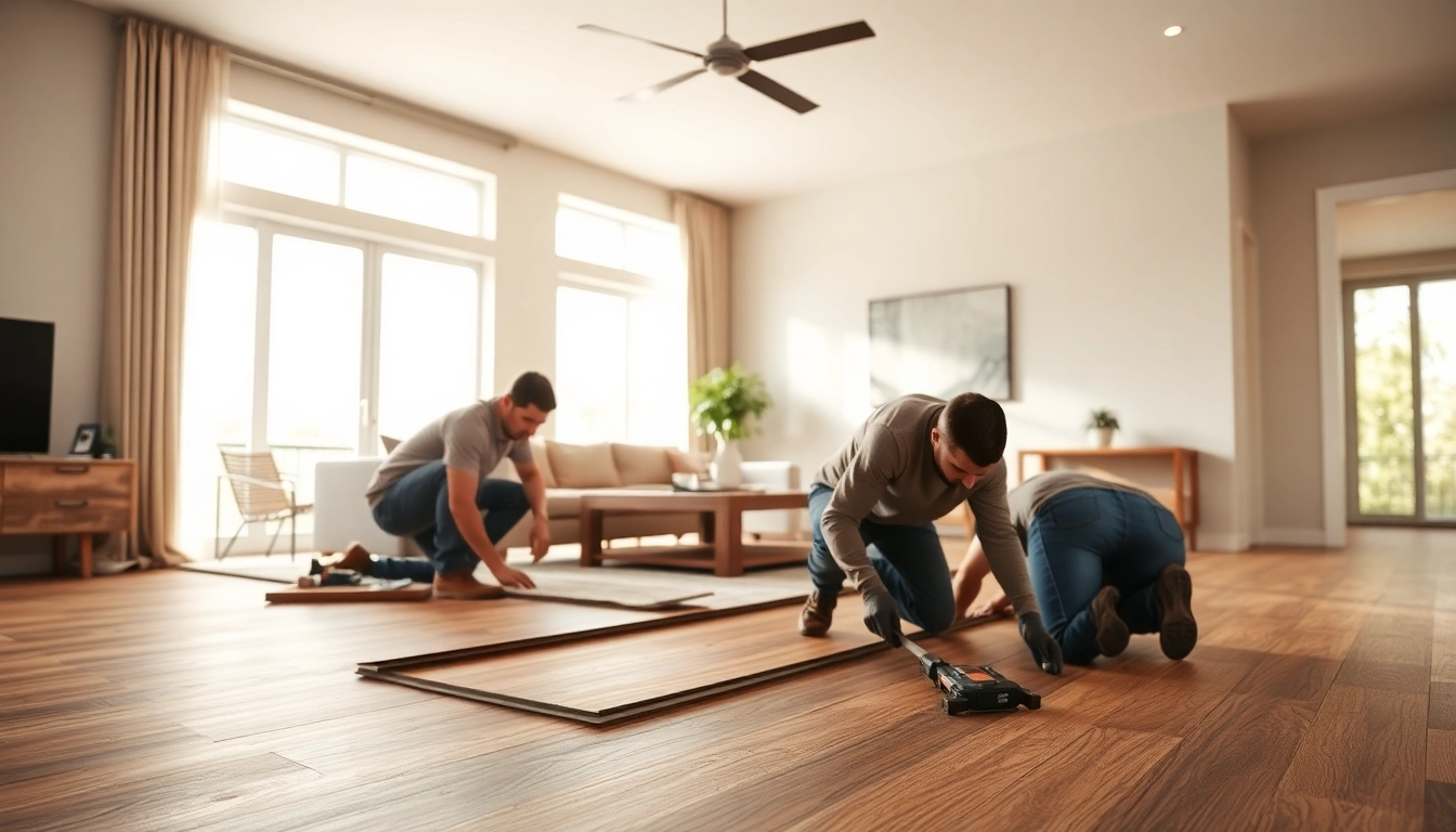 Transform your space with the best lvp flooring featuring waterproof walnut design in a modern setting.