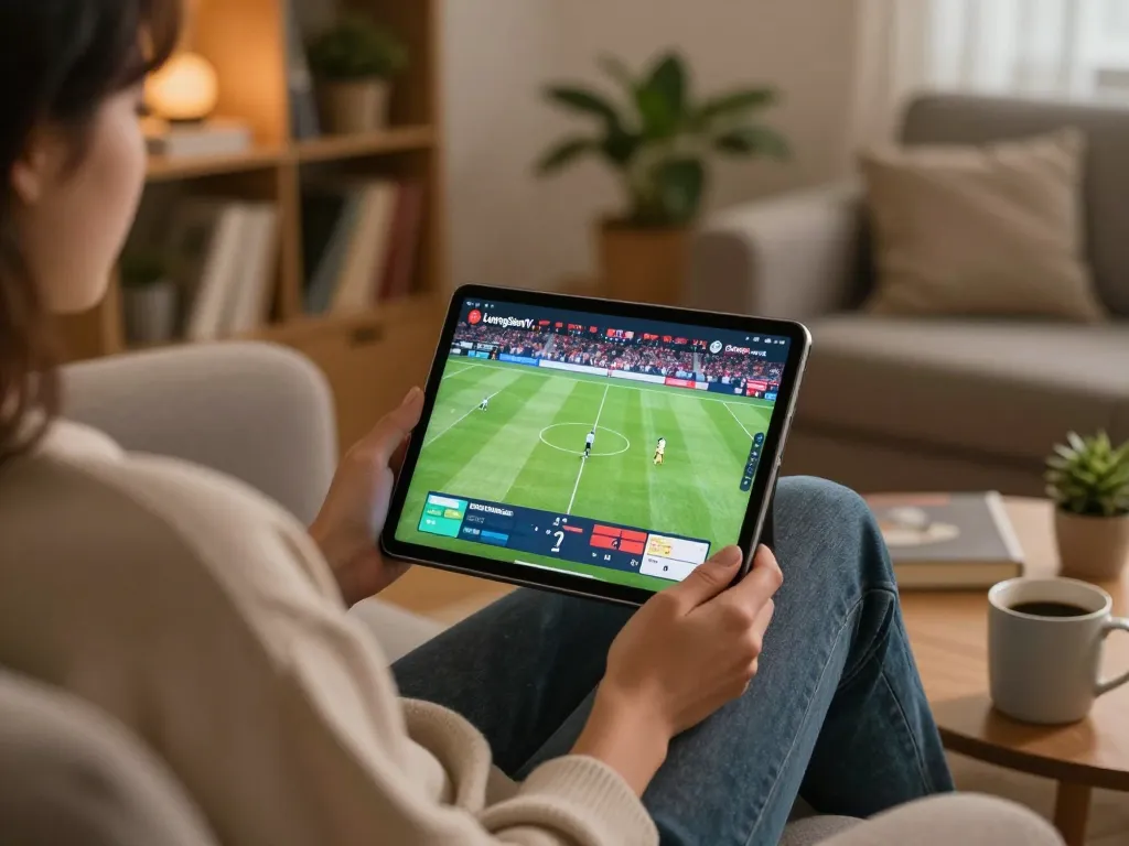Experience xem bóng đá trực tuyến live on LuongSonTV from the comfort of home