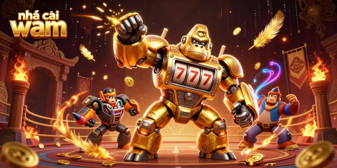 Engage with nhà cái vmax through this vivid 3D illustration featuring dynamic casino and gaming elements.