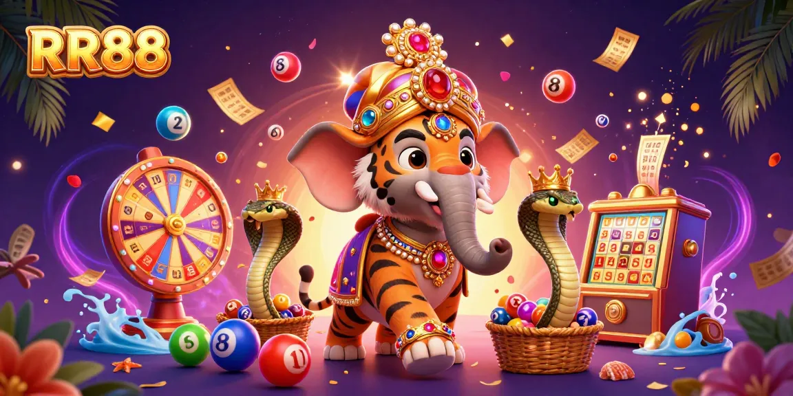 Engage in thrilling gaming action at RR88 with vibrant elements of casino excitement.
