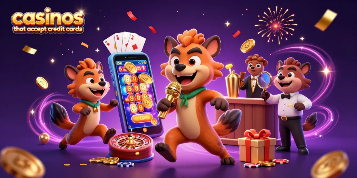 Experience the excitement at casinos that accept credit cards with our vibrant club scene featuring energetic hyenas!