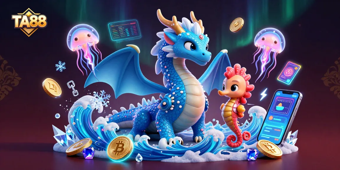 Join the action at TA88 where azure dragon and coral-armored seahorse knight create a thrilling gaming scene.