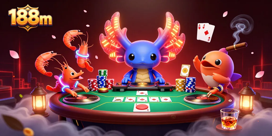 Experience thrilling gameplay action at 188m with vibrant characters and casino elements in stunning detail.